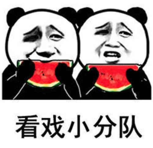 娱乐圈吃瓜表情图卡通版